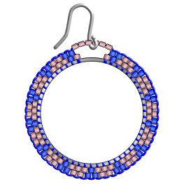 Brick Stitch Hoop Instructions